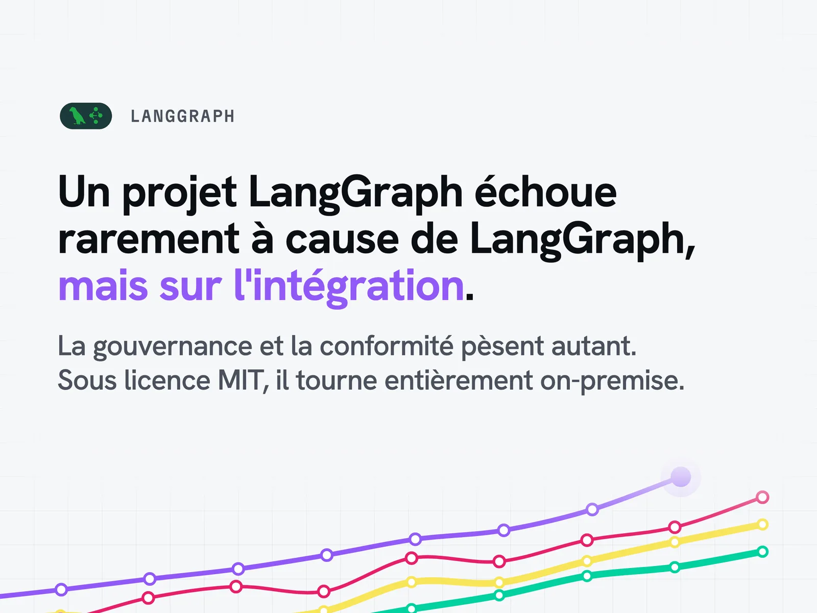 LangGraph en production : les projets échouent rarement à cause de LangGraph, mais sur l'intégration, la gouvernance et la conformité